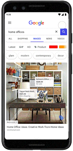 Shoppable Ads on Google Images