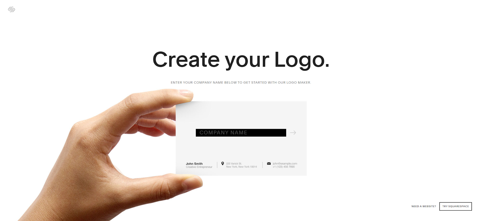 Squarespace Free Logo Maker